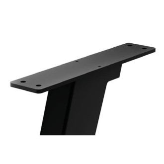 Podnož k jídelnímu stolu RODOS černá RODOSC