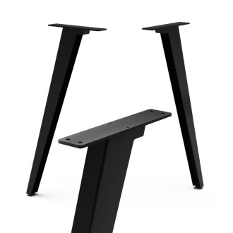 Podnož k jídelnímu stolu RODOS černá RODOSC