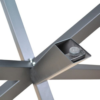 Podnož k jídelnímu stolu VESTA 180 černá VESTA180C