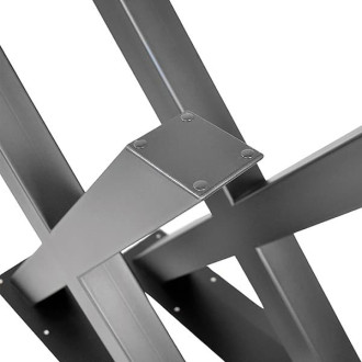 Podnož k jídelnímu stolu XENA 1 černá XENA1C