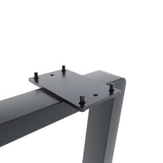 Podnož k jídelnímu stolu CLEOPATRA černá CLEOPATRAC