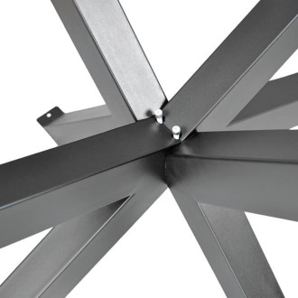 Podnož k jídelnímu stolu OMEGA černá OMEGAC