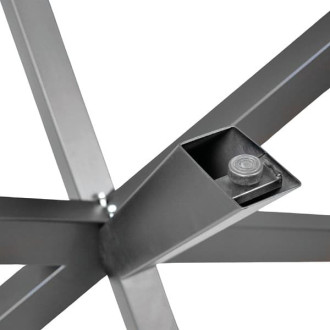 Podnož k jídelnímu stolu OMEGA černá OMEGAC