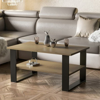 Podnož ke konferenčnímu stolku ROMEO COFFEE (set 2 ks) černá ROMEOCOFFEEC