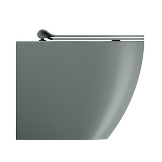 PURA WC mísa stojící, Swirlflush, 36x55cm, spodní/zadní odpad, agave dual-mat