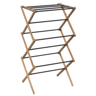 CIKCAK skládací stojan na ručníky 73x97x39cm, jasan