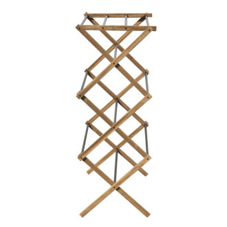 CIKCAK skládací stojan na ručníky 73x97x39cm, jasan