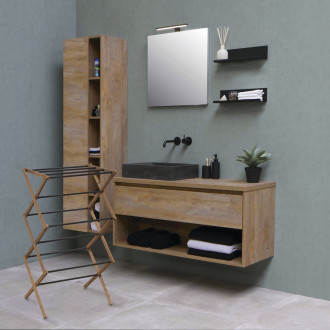 CIKCAK skládací stojan na ručníky 73x97x39cm, jasan