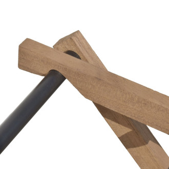 CIKCAK skládací stojan na ručníky 73x97x39cm, jasan