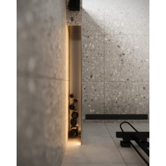 NIX nerezová sprchová kapsa, 100cm