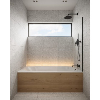 NIX nerezová vanová kapsa, 183cm, instalace do niky