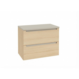 Koupelnová skříňka s krycí deskou Naturel Stilla 80x60x45 cm dub Vicenza mat STILLADV08057D