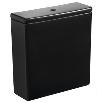 Nádržka k WC kombi, černá mat