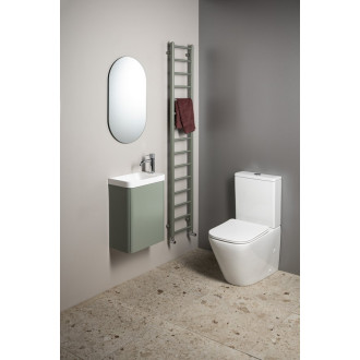 IMALA WC kombi, Vortex Rimless, spodní/zadní odpad, bílá