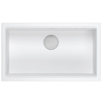 Granitový dřez Logan 110 White