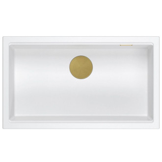 Granitový dřez Logan 110 White