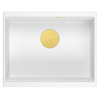 Granitový dřez Logan 100 White