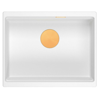 Granitový dřez Logan 100 White