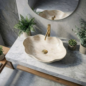 Umyvadlo na desku REA Pearl Kallisto