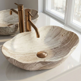 Umyvadlo na desku REA Pearl Saturn