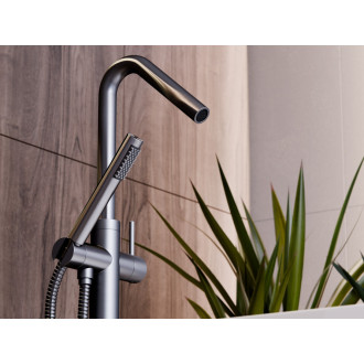 Stojánková vanová baterie VEO III grafitová s EASY boxem