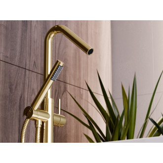 Stojánková vanová baterie VEO III zlatá lesklá s EASY boxem