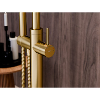 Stojánková vanová baterie VEO III zlatá broušená s EASY boxem