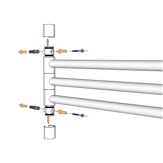Nimco Bormo BR 11096-26 Držák na ručníky otočný, 42 cm