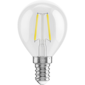 Mexen Vintis 3x żarówka filament LED E14, G45, 2W, Neutralna - 4000K, 240 lm, clear - L156-E14-0240-00x03