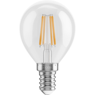 Mexen Vintis 6x żarówka filament LED E14, G45, 4W, Ciepła - 2700K, 470 lm, clear - L156-E14-0427-00x06