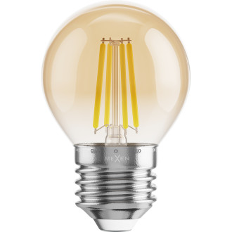 Mexen Vintis 10x żarówka filament LED E27, G45, 4W, Ciepła - 2200K, 400 lm, amber - L156-E27-0422-50x10