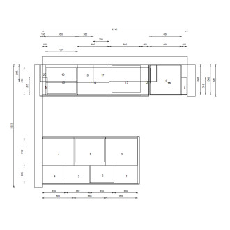 Kuchyně  Judita2 EXPO TEA MUŠLA, Decodom