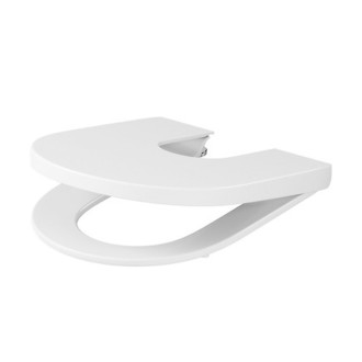Bidetové sedátko Cersanit Kontra slim wrap duroplast soft close easy off, K98-0302