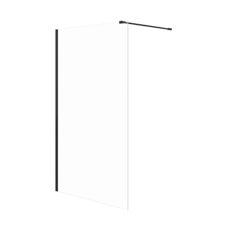 Sprchový kout Cersanit Kontra walk-in 120x200 ,černá, S169-007