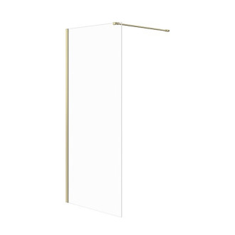 Sprchový kout Cersanit Kontra walk-in 90x200 ,zlatá, S169-009