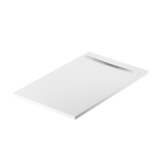 Sprchová vanička Cersanit Kontra 140x90 obdélníková, bílá ,kryt ocel, S207-018