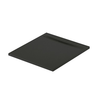 Sprchová vanička Cersanit Kontra 100x90 obdélníková, černá ,kryt černý, S207-021