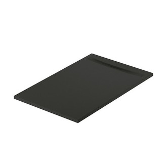 Sprchová vanička Cersanit Kontra 140x90 obdélníková, černá ,kryt černý, S207-022