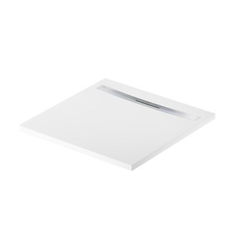 Sprchová vanička Cersanit Kontra 90x90 čtvercová, bílá ,kryt ocel, S207-023