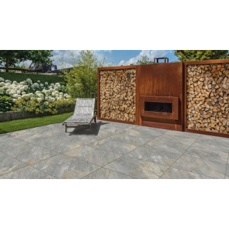 Dlažba Del Conca Quartz grigio 60x90 cm mat SPQZ05R