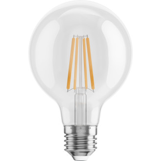 Mexen Vintis 3x żarówka filament LED E27, G80, 8W, Ciepła - 2700K, 1055 lm, clear - L155-E27-0827-00x03