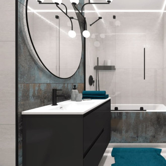 Ochranný profil rohový "hranatý" Eviso černá mat, hliník délka 270 cm, výška hrany 15 mm, ALBL0315Z