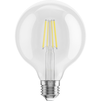 Mexen Vintis 6x LED žárovka s vláknem E27, G95, 6W, neutrální - 4000K, 720 lm, čirá - L157-E27-0640-00x06