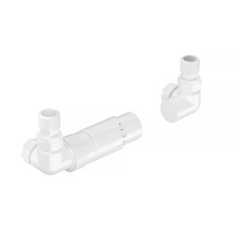 PRIME-SADA, universální rohový ventil s mosaznou rozetou