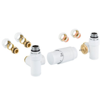 INTEGRATO-SADA, universální rohový ventil s plastovou rozetou