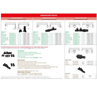 INTEGRATO-SADA, universální rohový ventil s mosaznou rozetou