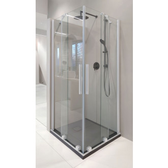 Deante PRIZMA sprchová kabina 90x90 cm KTJ_A39R + KTJ_A39R, bílá KPNAP09P09