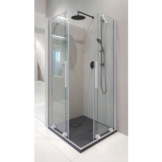 Deante PRIZMA sprchová kabina 90x90 cm KTJ_A39R + KTJ_A39R, bílá KPNAP09P09