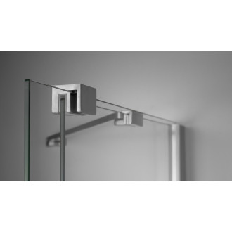 Deante PRIZMA sprchová kabina 90x90 cm KTJ_F39R + KTJ_F39R, kartáčovaná ocel KPNFP09P09