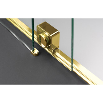 Deante PRIZMA sprchová kabina 90x90 cm KTJ_Z39R + KTJ_Z39R, zlato KPNZP09P09